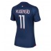 Günstige Paris Saint-Germain Marco Asensio #11 Heim Fussballtrikot Damen 2023-24 Kurzarm